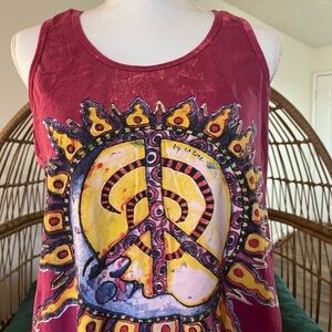 Boho style tank top